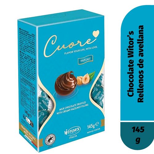 Chocolat Cuore Rellenos De Avellana145 g