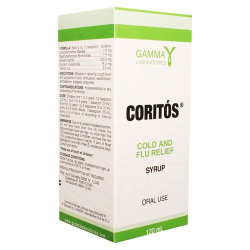 Coritos Antigripal Jarabe 120 ml