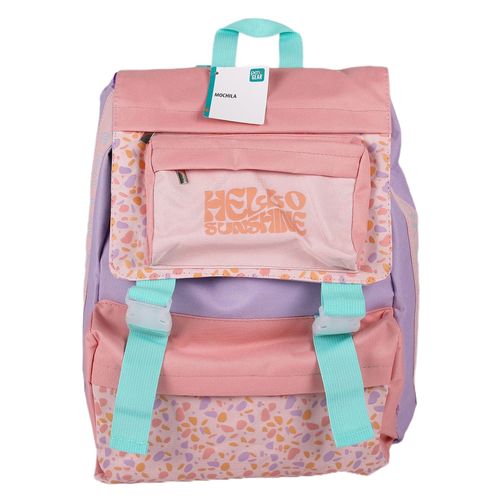 Tornasol Mochila Juvenil Pastel