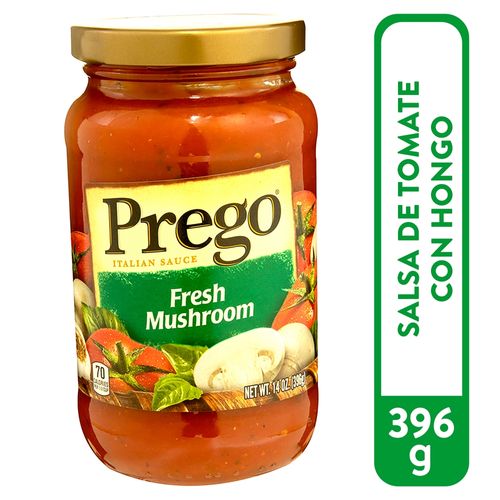 Salsa Tomate Prego Con Hongos - 396g