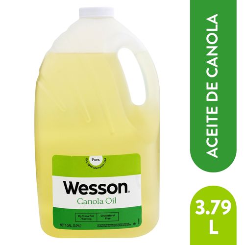 Aceite Wesson Canola - 3790 ml