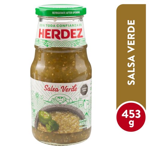 Salsa Verde Picante Herdez Botella - 453 g