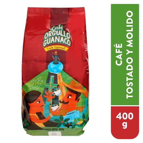 Café Tostado y Molido Orgul Guana Especi 400 g