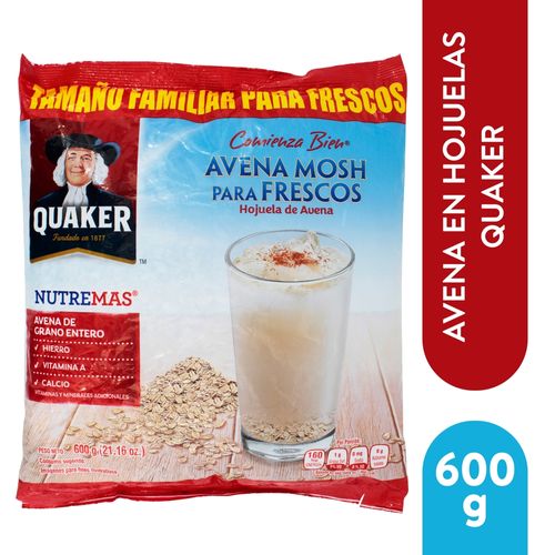 Avena Mosh Para Fresco Quaker - 600 g