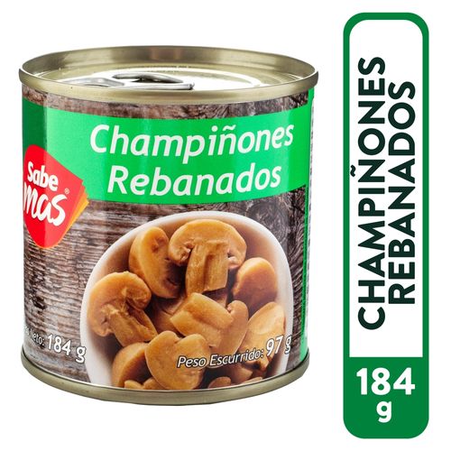 Hongos Champinon Sabemas Rebanados - 184 g