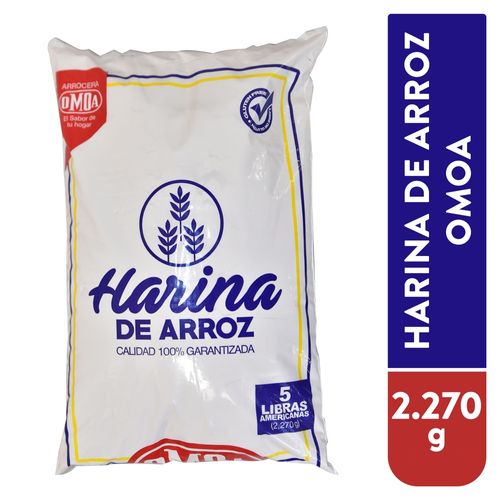 Harina Omoa De Arroz - 2270 g