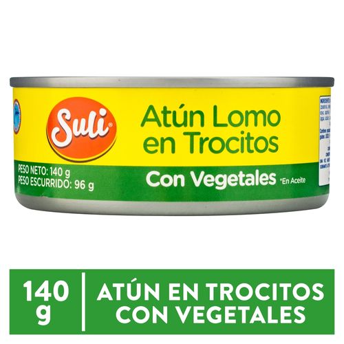 Atun Suli Trocitos Con Vegetales - 140 g