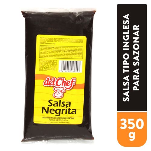 Salsa Del Chef Negrita - 350 g