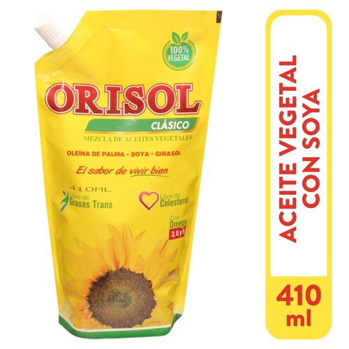 Aceite Orisol Con Soya Econopack 443 ml