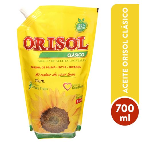 Aceite Orisol Clasico Econopack - 750 ml