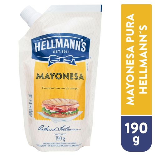 Mayonesa Hellmanns Pura Doy Pack - 200 g