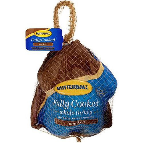 Pavo entero Butterball cocido congelado, contiene 4 kg aproximadamente - Precio indicado por kg