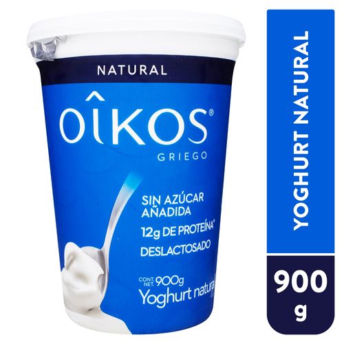 Oikos Sin Azucar 900 Gr