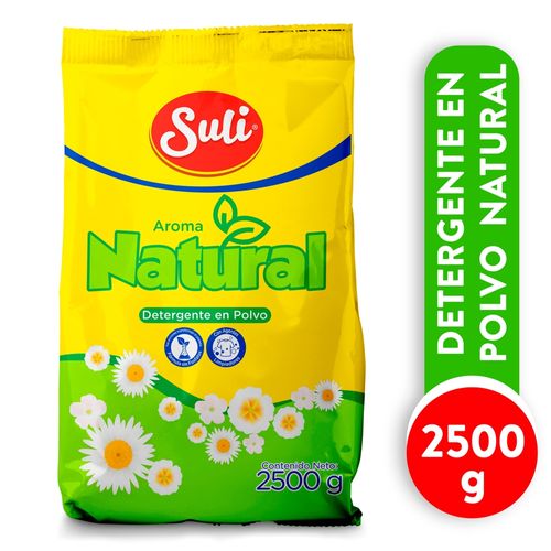 Detergen Polvo Suli Aroma Natural 2500 g