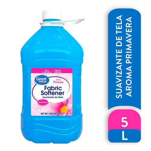 Suavizante De Telas Great Value Aroma Primavera - 5Lt