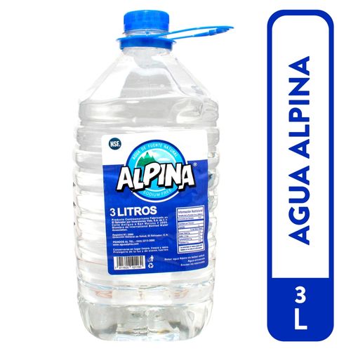 Agua Alpina Envase Pet - 3000 ml