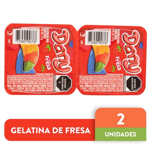 Gelatina Danone Dany Fresa - 125 g