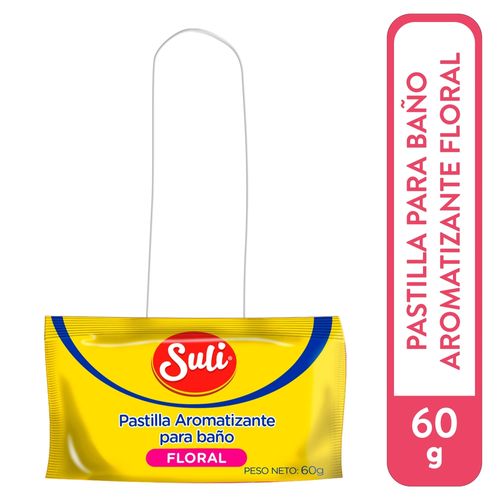 Pastilla Suli Para Inodoro Floral 60 g