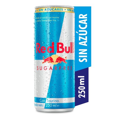 Bebida Energizante Red Bull Libre de Azúcar - 250 ml