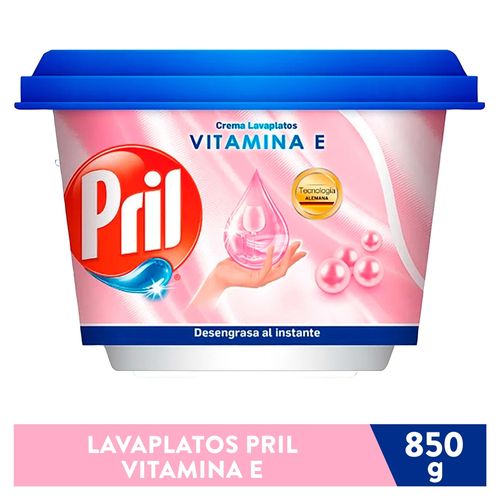 Lavaplatos Quitagrasa Pril Vitamin E850 g