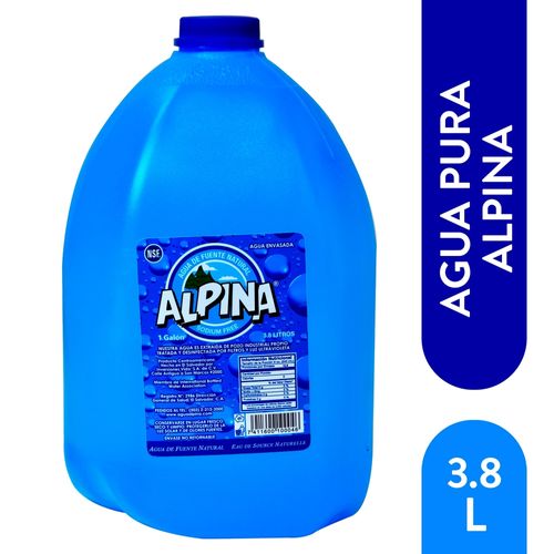 Agua Pura Alpina - 1 Galón