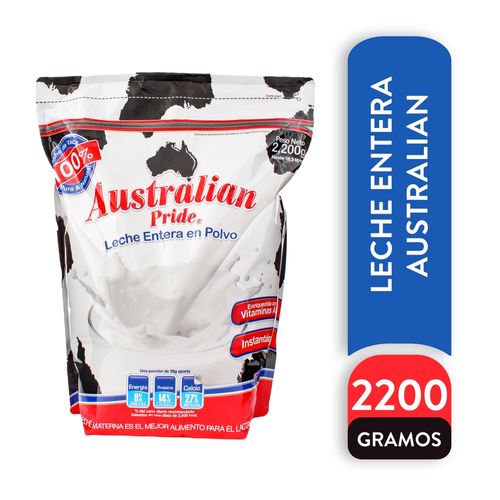 Leche Australian Entera Bolsa - 2200 g