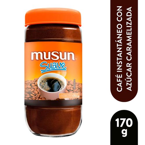 Musun® Suave Café Instantáneo Frasco 170 g