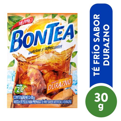 Te Frio Bontea Bebida Polvo Durazno - 30 g