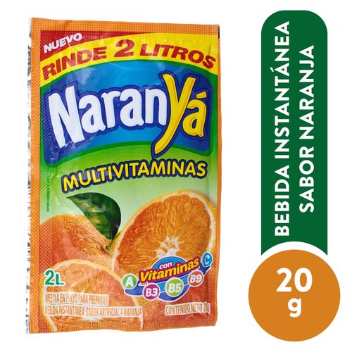 Jugos Ya En Povo Naranja 18 g