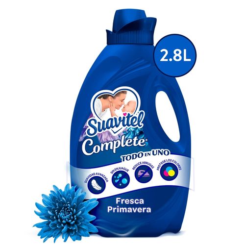 Suavizante de Telas Suavitel Complete Fresca Primavera -2.8 L