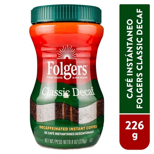 Café Folgers DesCaféinado 227g