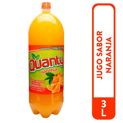 Quanty Jugo De Naranja 3000 ml