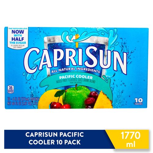 Bebida Caprisun Sabor A Pacific Cooler 10 Pack - 1770 ml