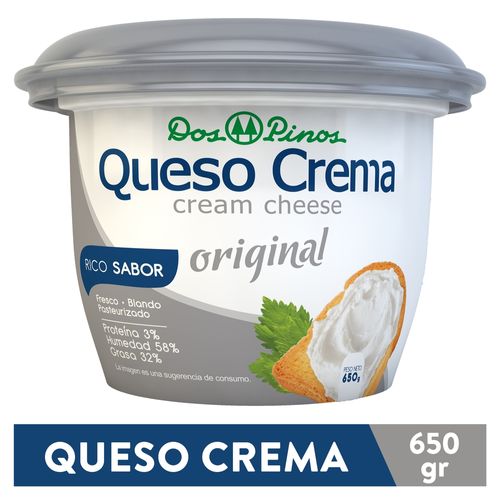 Queso Dos Pinos Crema Tipo America - 650 g