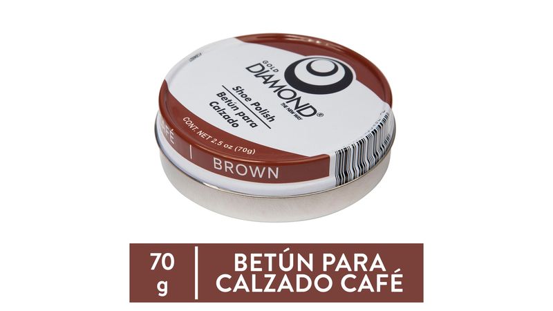 Comprar Betún Diamond Gold Café Para Zapato 70 g Walmart El
