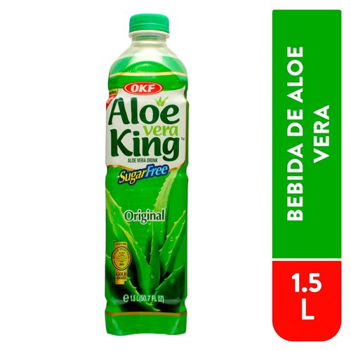 Bebida Okf Aloe Original Sugar King - 1.5litros