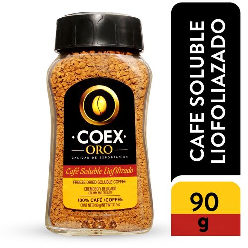 Cafe Coex Oro Liofilizado Bote 12 - 90 g