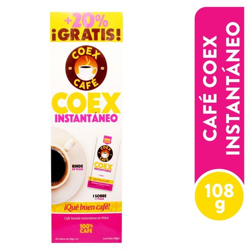 Cafe Coex Instantaneo 24 60 - 1.8 g