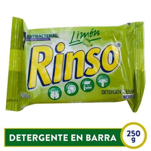 Lavaplato Rinso, en Barra Limón -250 g