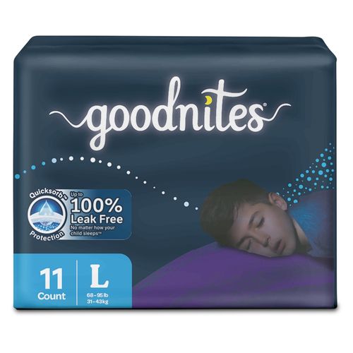 Pañales Huggies Goodnites Pants Niño Etapa 3-4/G-XG, 31-43kg - 11Uds