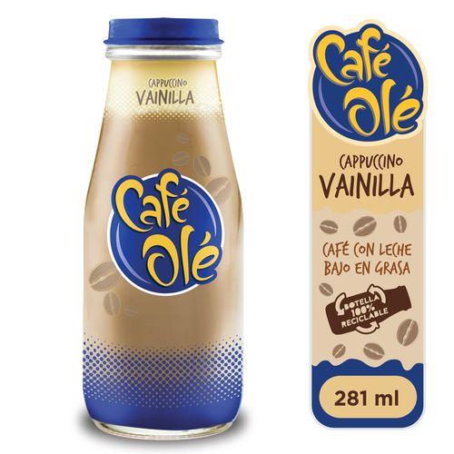 Capuchino Café Olé Frío Vainilla - 281 ml