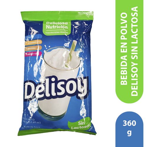 Delisoy Bebida De Soya Sin Lactosa 3 60 g