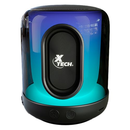 Bocina Xtech Beat Wave con luces Led