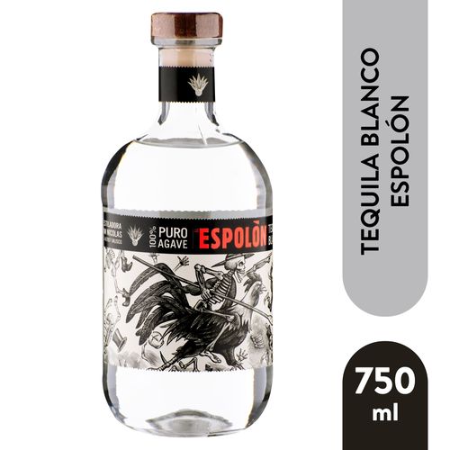 Tequila Blanco Espolon 750 ml