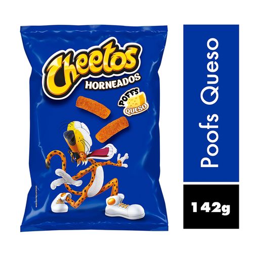 Snack Cheetos poffs horneados sabor queso - 142 g