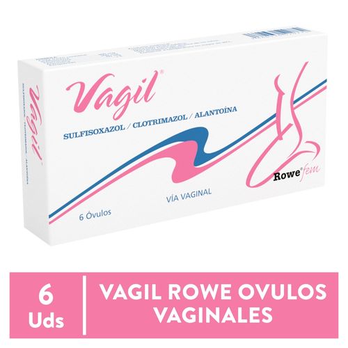 Vagil Rowe Ovulos Vaginales 6Unid