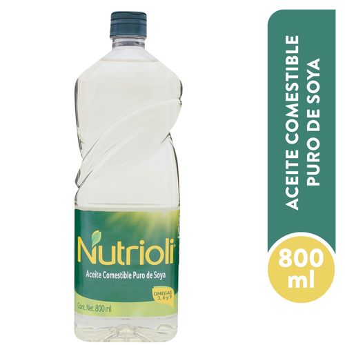 Aceite Nutrioli Soya 800 ml