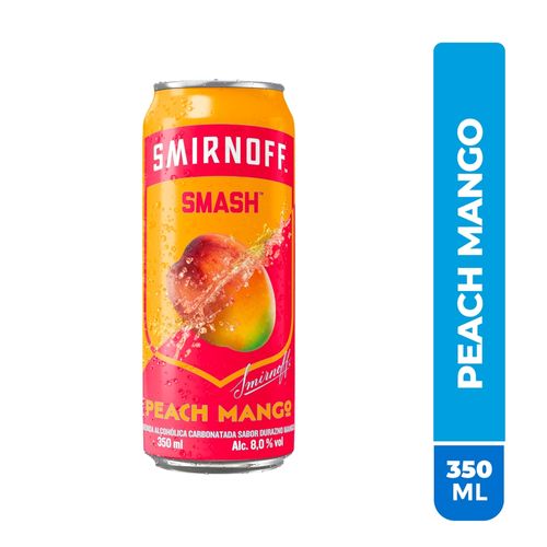 Smirnoff Smash Peach Mango Lata 350 ml