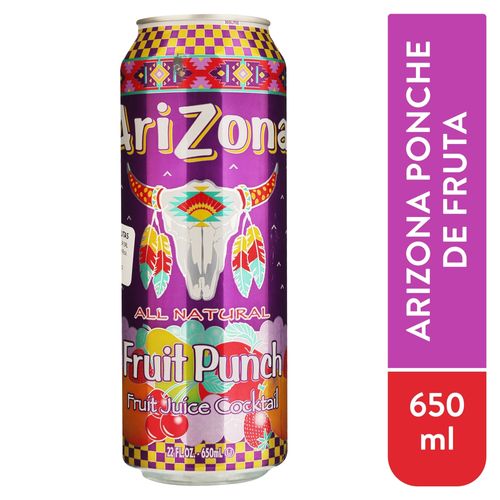 Bebida  Arizona Fruit Punch - 680 ml