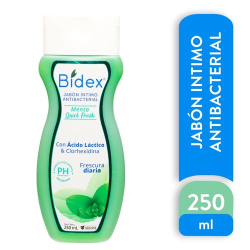 Jabón Íntimo Bidex Menta - 250 ml